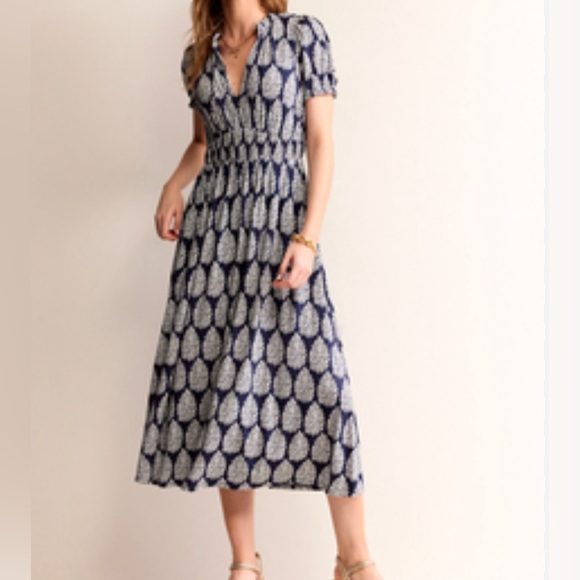 Boden tea length dress, size 14. - Picture 4 of 4